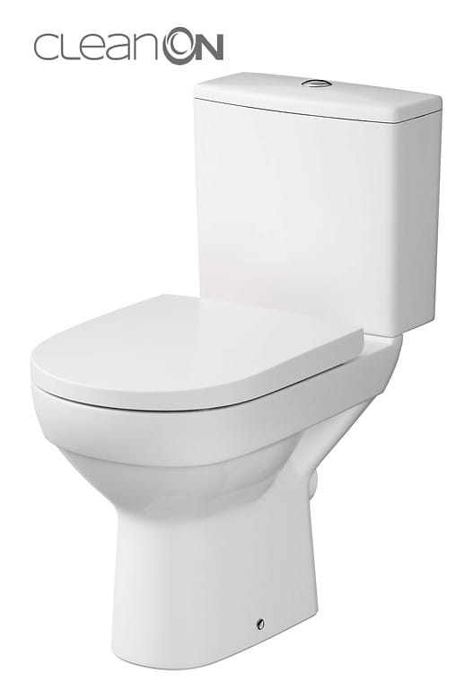Miska WC Kompaktowa 601 Cersanit City New 010 z deską wolnoopadającą
