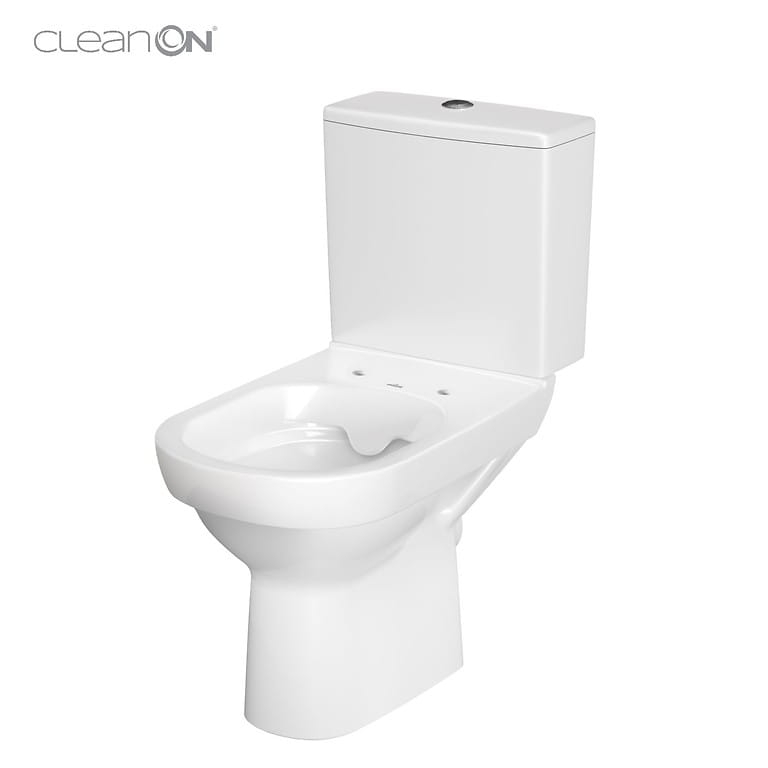 Miska WC Kompaktowa 601 Cersanit City New 010 z deską wolnoopadającą