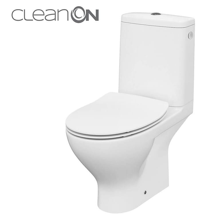 Miska WC Kompaktowa 649 Cersanit Moduo 010 z deską wolnoopadającą