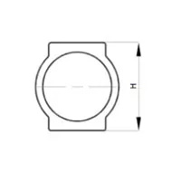 Przepływomierz do rozdzielacza Ferro Nypel 1/2"x3/4"