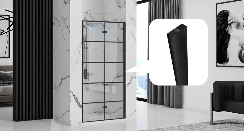 Adapter poszerzający do kabin i drzwi Rea Molier