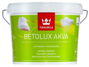 Farba do podłóg Tikkurila Betolux Akva Baza A 2,7L