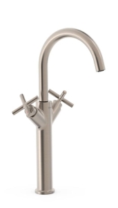 Bateria umywalkowa dwuuchwytowa  XXL Tres Montblanc 28380301AC