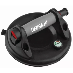 Przyssawka z pompką podciśnieniową i manometrem Dedra 200mm, max 120kg 