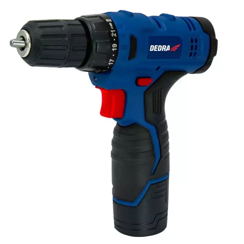 Wiertarko-wkrętarka Dedra 12V, 1,5Ah Li-ion