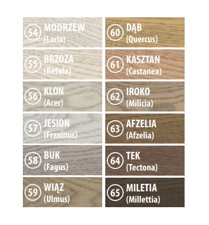 Kerakoll Fugalite Bio Parquet kolory