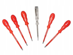 Wkrętaki elektryczne + próbnik napięcia Richmann