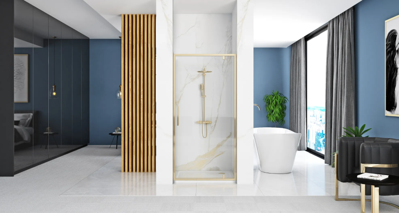 Drzwi Prysznicowe Rea Rapid Slide 100 gold