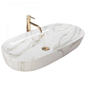 Umywalka nablatowa Rea Cleo 81 aiax shiny - dodatkowo 5% RABATU na kod REA5 