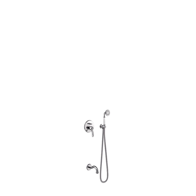 Zestaw prysznicowy Tres Clasic chrom 24218005