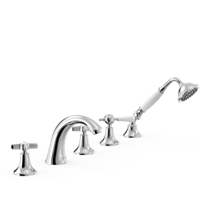 Bateria wannowa Tres Clasic chrom 24214602