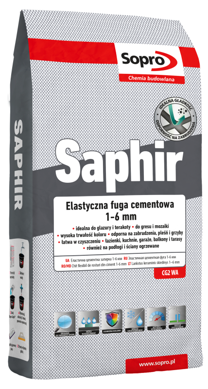 Fuga cementowa Sopro Saphir 9502