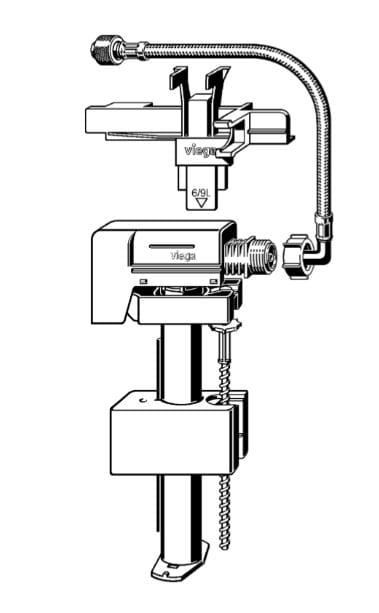 zestaw zaworu napełniającego Viega 718 152 rysunek.JPG