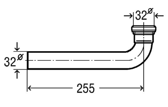 łuk odpływowy Viega 407 230 rysunek.JPG