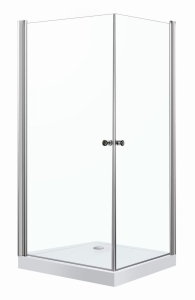 Kabina prysznicowa KERRA MADRID kwadratowa 80 cm z brodzikiem akrylowym