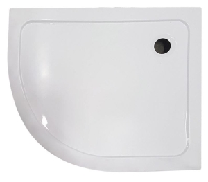 Brodzik półokrągły Kerra Memphis prawy 100x80