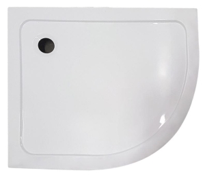 Brodzik półokrągły Kerra Memphis lewy 100x80