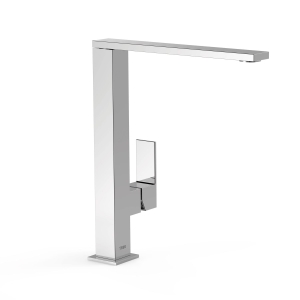 Bateria umywalkowa Tres Cuadro z boczną dźwignią wysoka chrom 00648501