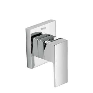 Bateria prysznicowa podtynkowa Tres Cuadro chrom 106177