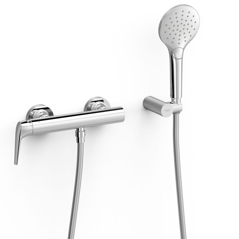 Bateria prysznicowa ścienna Tres Fuji