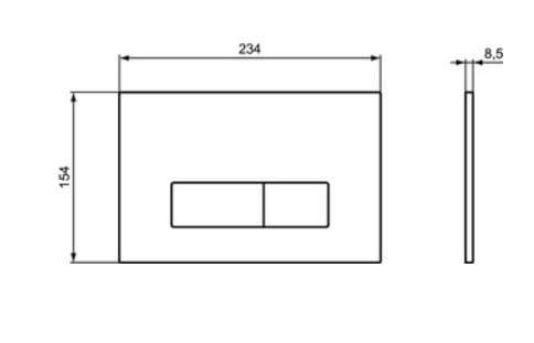 przycisk Ideal Standard R0121A6 rysunek.JPG