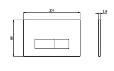 przycisk Ideal Standard chrom R0121JG rysunek.JPG