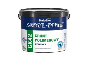 Grunt polimerowy kontaktowy Śnieżka Acryl -Putz 5kg 