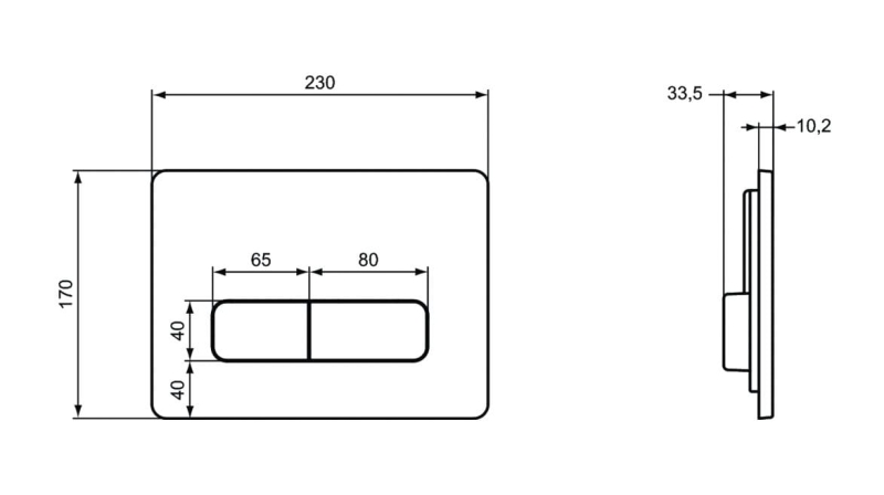 przycisk Ideal Standard W3709AA chrom rysunek.JPG