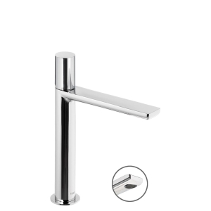 Bateria umywalkowa Tres Max wysoka chrom 06120304