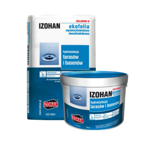 Hydroizolacja tarasów i balkonów Izohan Eko 2K 40kg