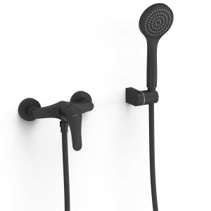 Bateria prysznicowa Tres Base plus czerń matowa 21616710NM