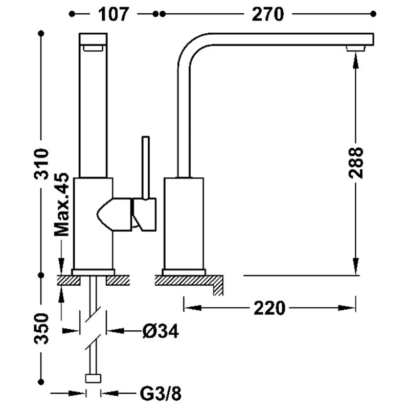 Bateria kuchenna Tres Top