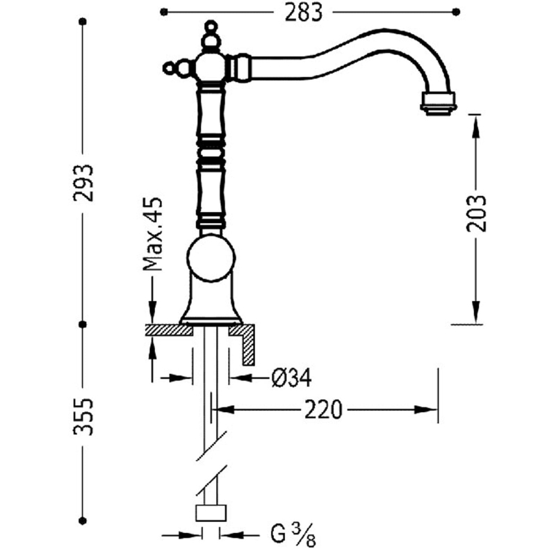 Bateria kuchenna Tres Clasic