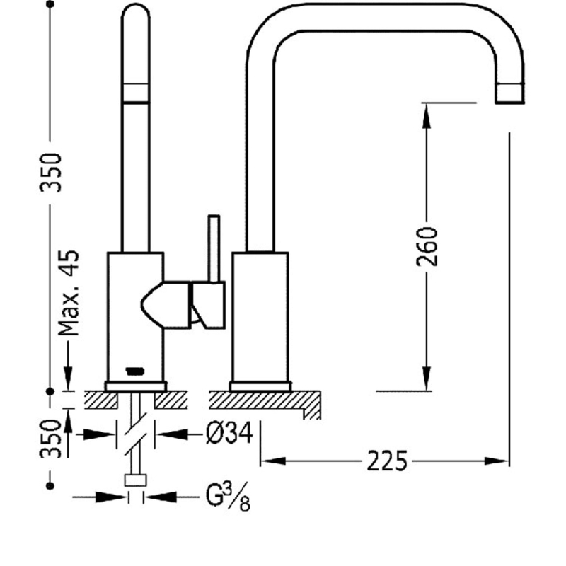 Bateria kuchenna Tres Max