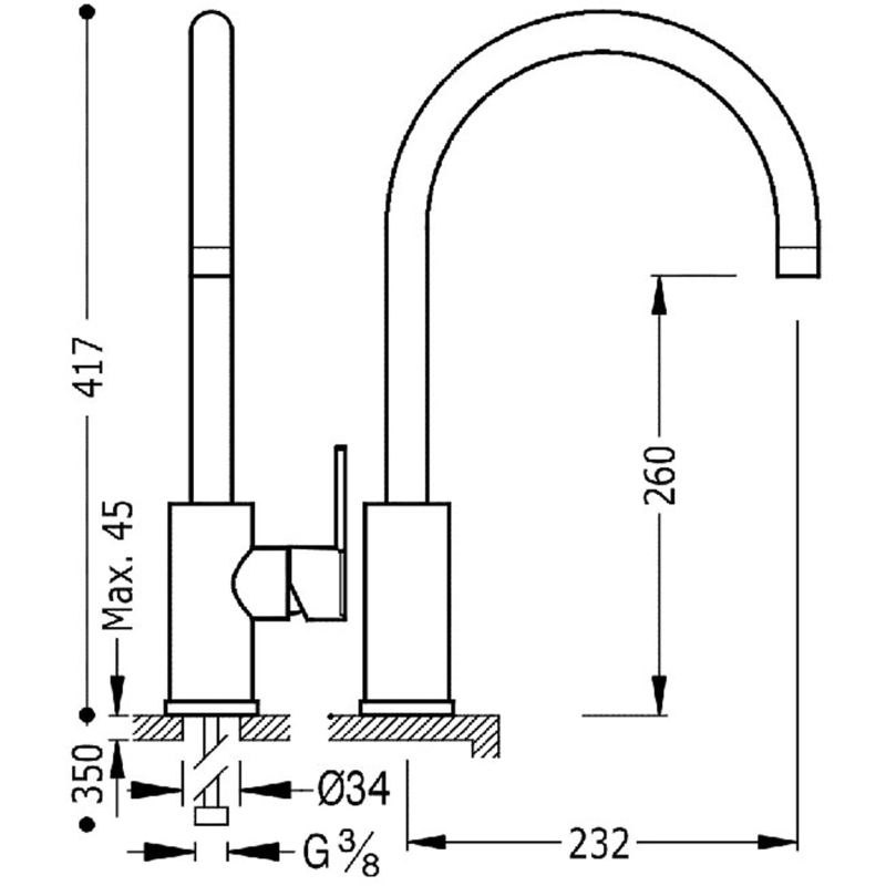 Bateria kuchenna Tres Alpus