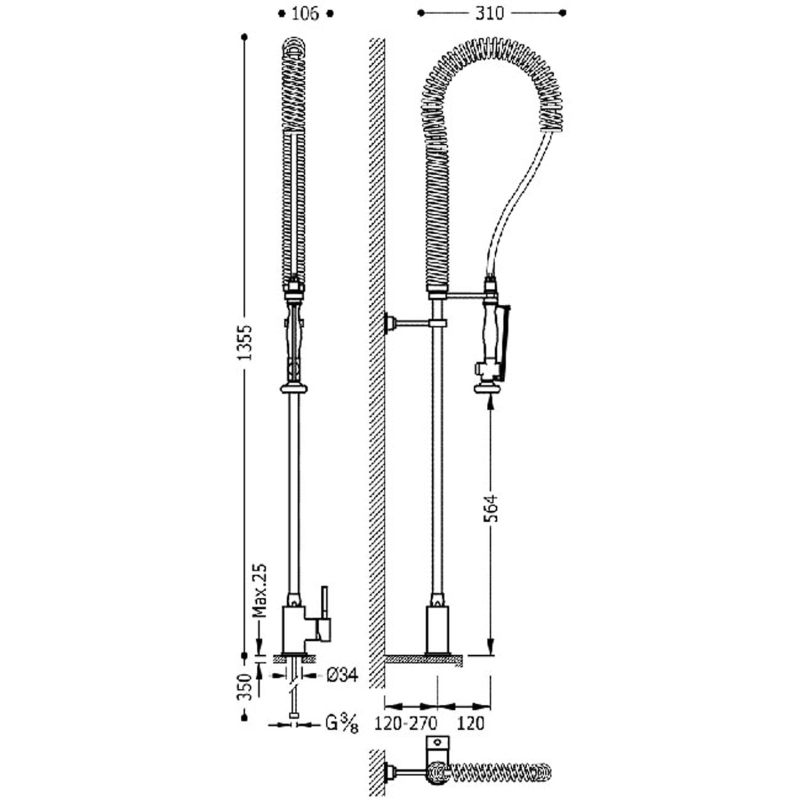 Bateria kuchenna Tres Cocina 130484