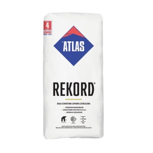 Zaprawa szpachlowa Atlas Rekord biała 25kg