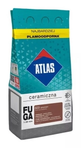Fuga ceramiczna Atlas brązowy 023 2kg  