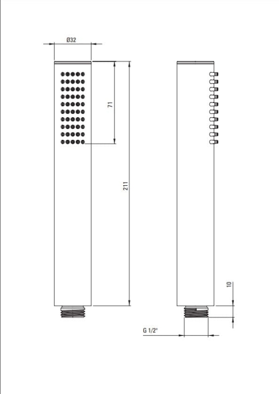 Bateria wannowa 4-otworowa Deante Silia złoto szczotkowane