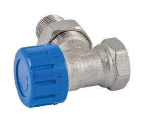 Zawór termostatyczny kątowy Schlosser GW 1/2"