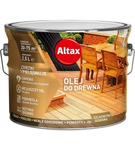 Olej do drewna Altax bezbarwny 2,5L