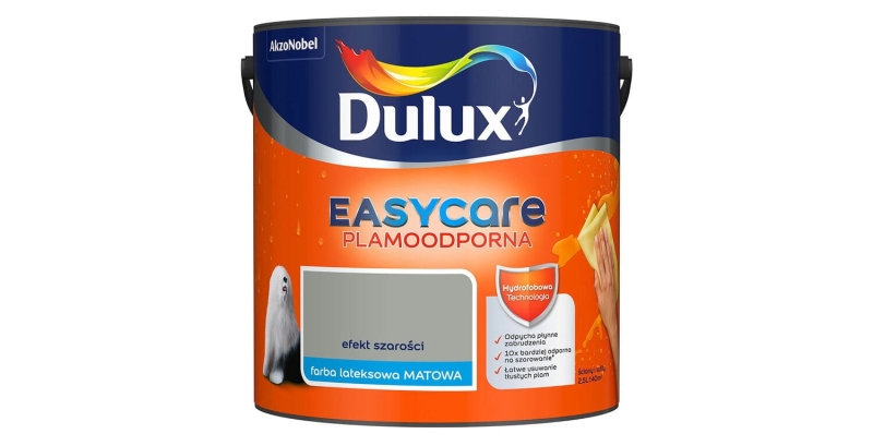 Farba Dulux EasyCare efekt szarości 2,5L
