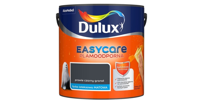 Farba Dulux EasyCare prawie czarny granat 2,5L