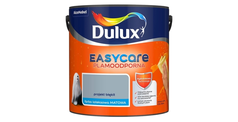 Farba Dulux EasyCare projekt błękit 2,5L