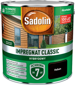 Impregnat do drewna Sadolin Classic heban 4,5L 