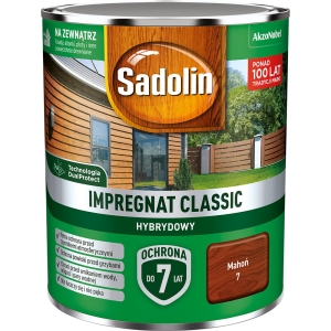 Impregnat do drewna Sadolin Classic mahoń 2,5L