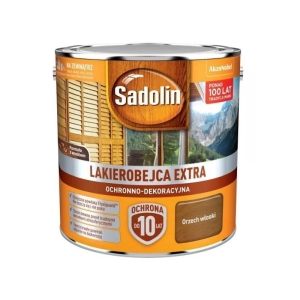 Lakierobejca do drewna  Sadolin Extra orzech włoski 5L  