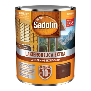 Lakierobejca do drewna  Sadolin Extra tek 5L 