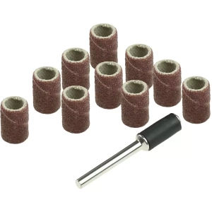 Taśma szlifierska 6.3mm, K60, K120 Dedra zestaw 11szt
