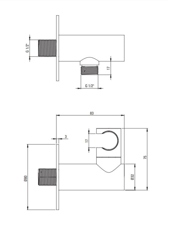 Zestaw prysznicowy podtynkowy Deante Silia